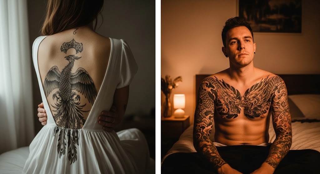 How men and women perceive tattoos during intimacy