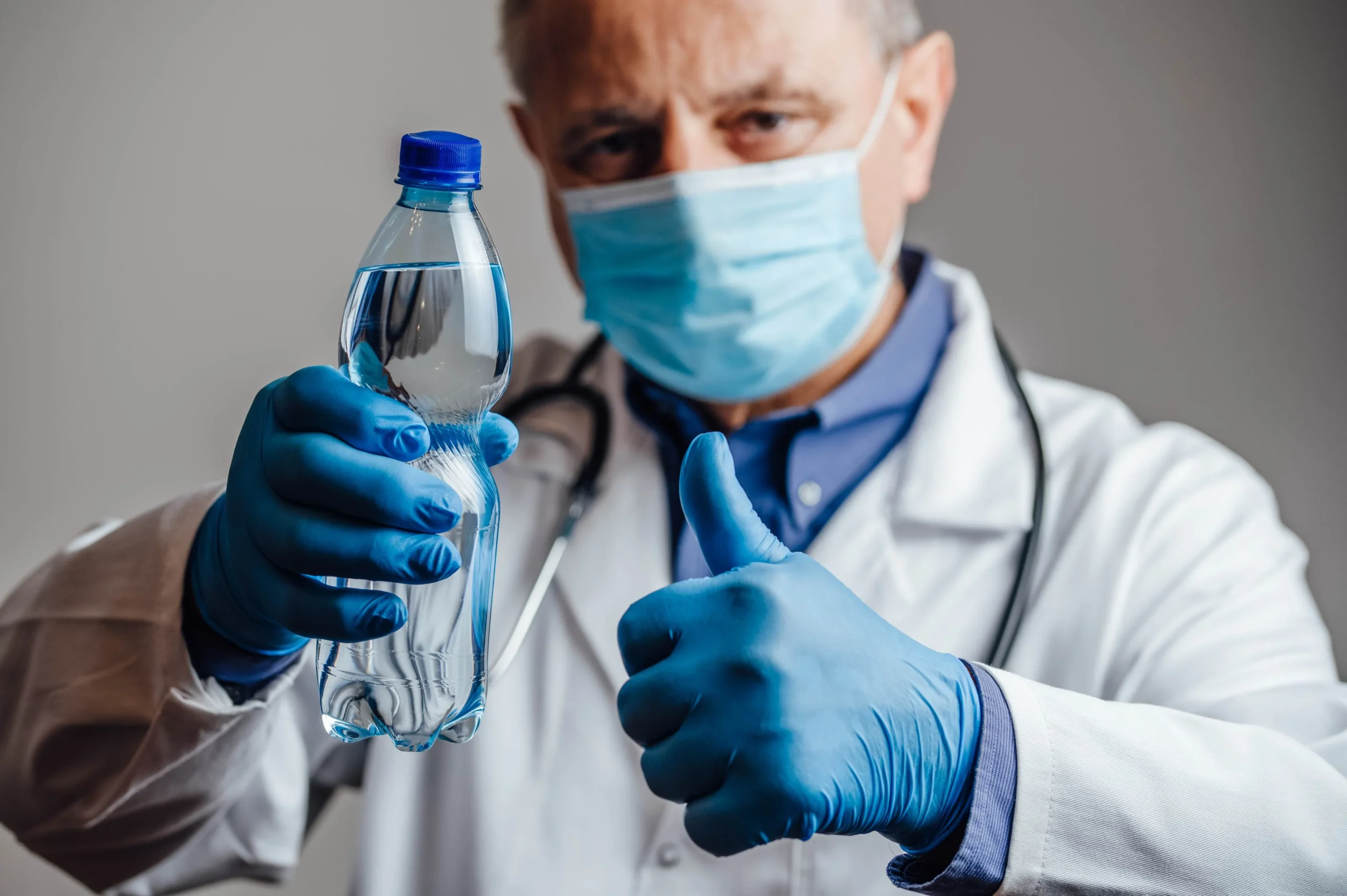 Water and other liquids may help treat hemorrhoids if you are obese