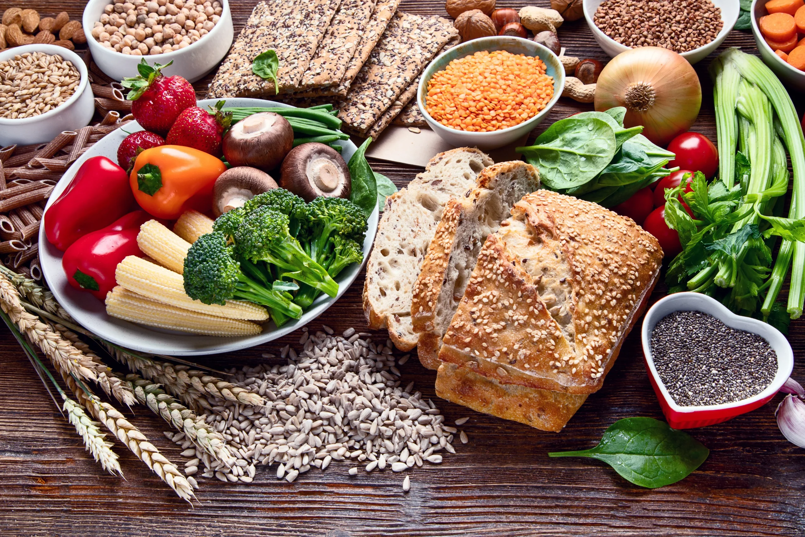 An external hemorrhoid can be healed by consuming a high fiber diet