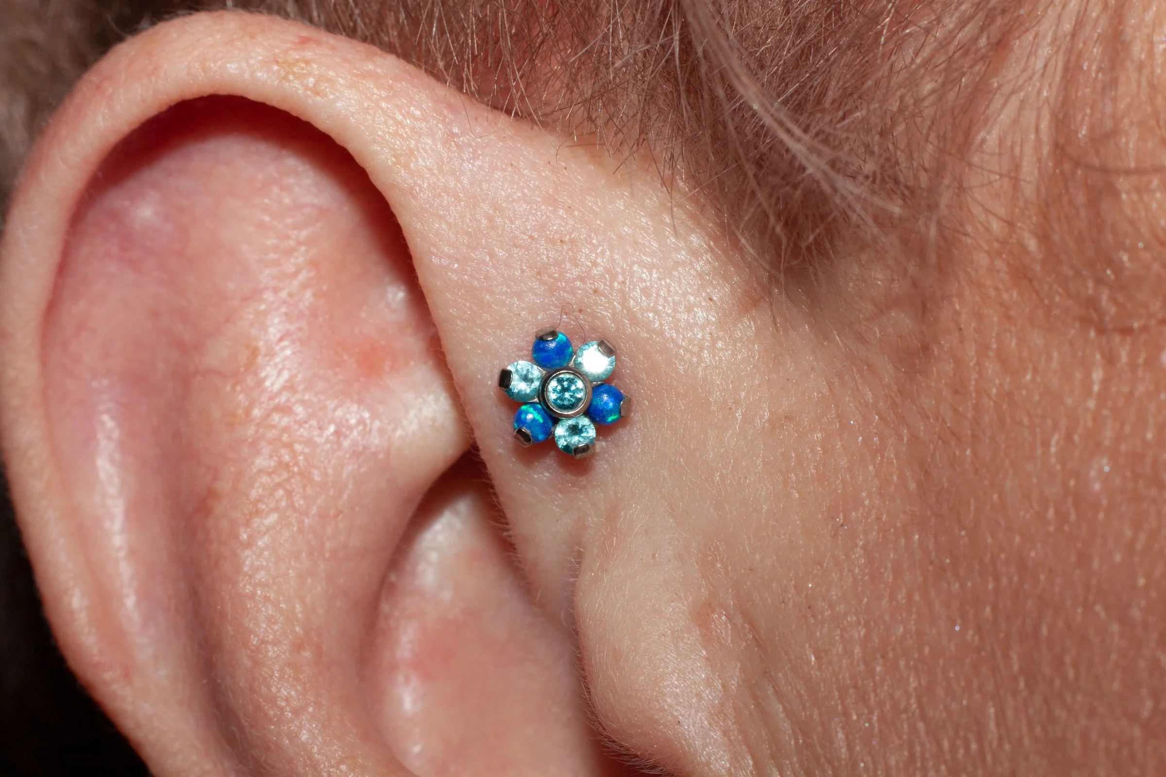 Forward Helix Piercing
