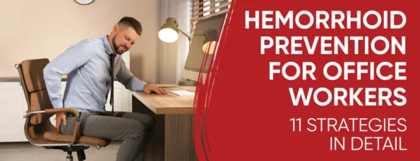 11 ways to prevent hemorrhoids among office workers