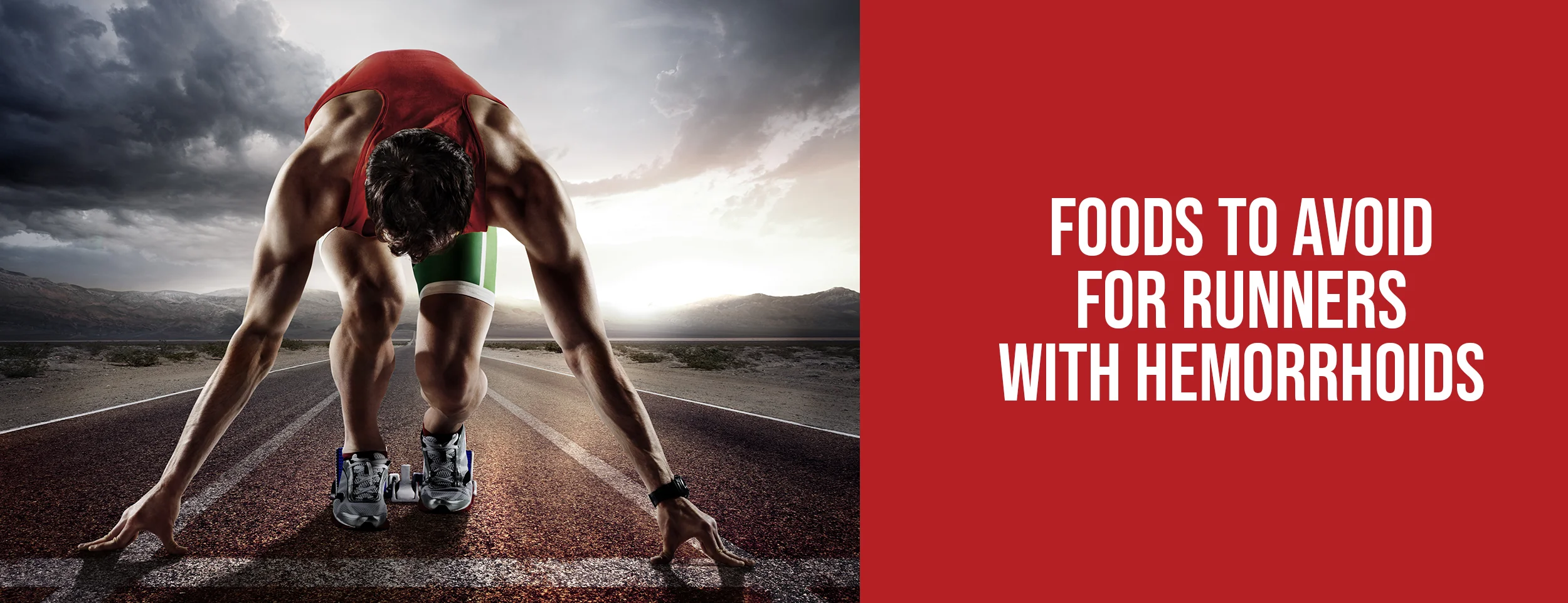 Runners with hemorrhoids should avoid these foods