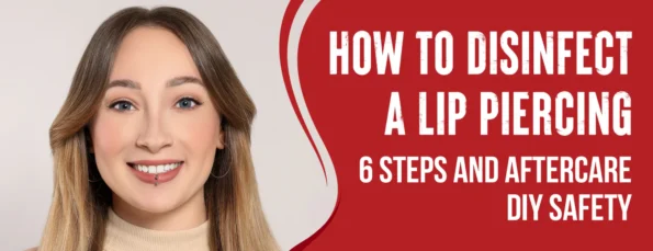 A Step-by-Step Guide for Disinfecting A Lip Piercing 7 Steps