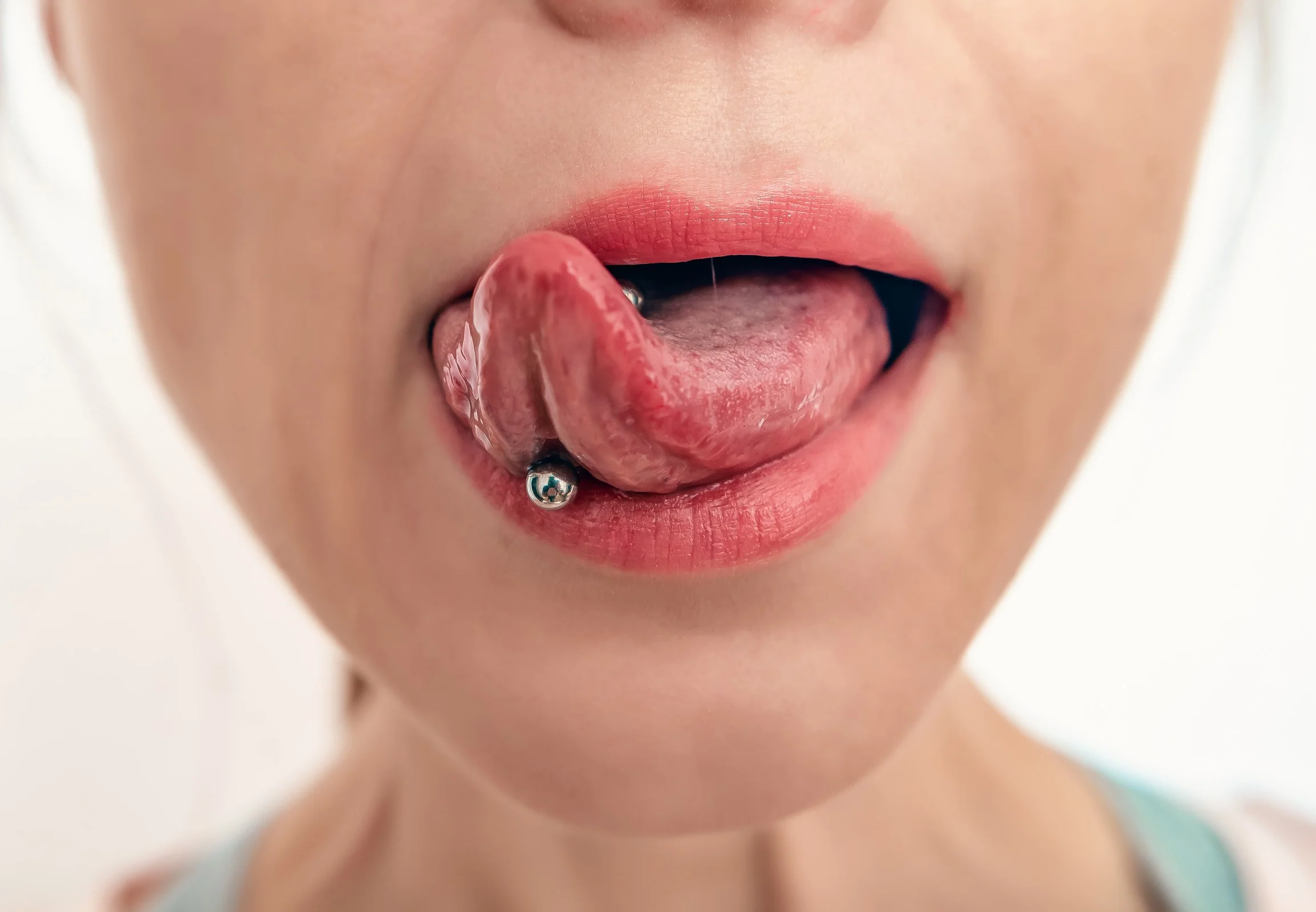 Avoid touching the piercing