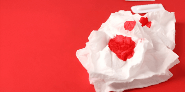 Bleeding from the hemorrhoids and anemia