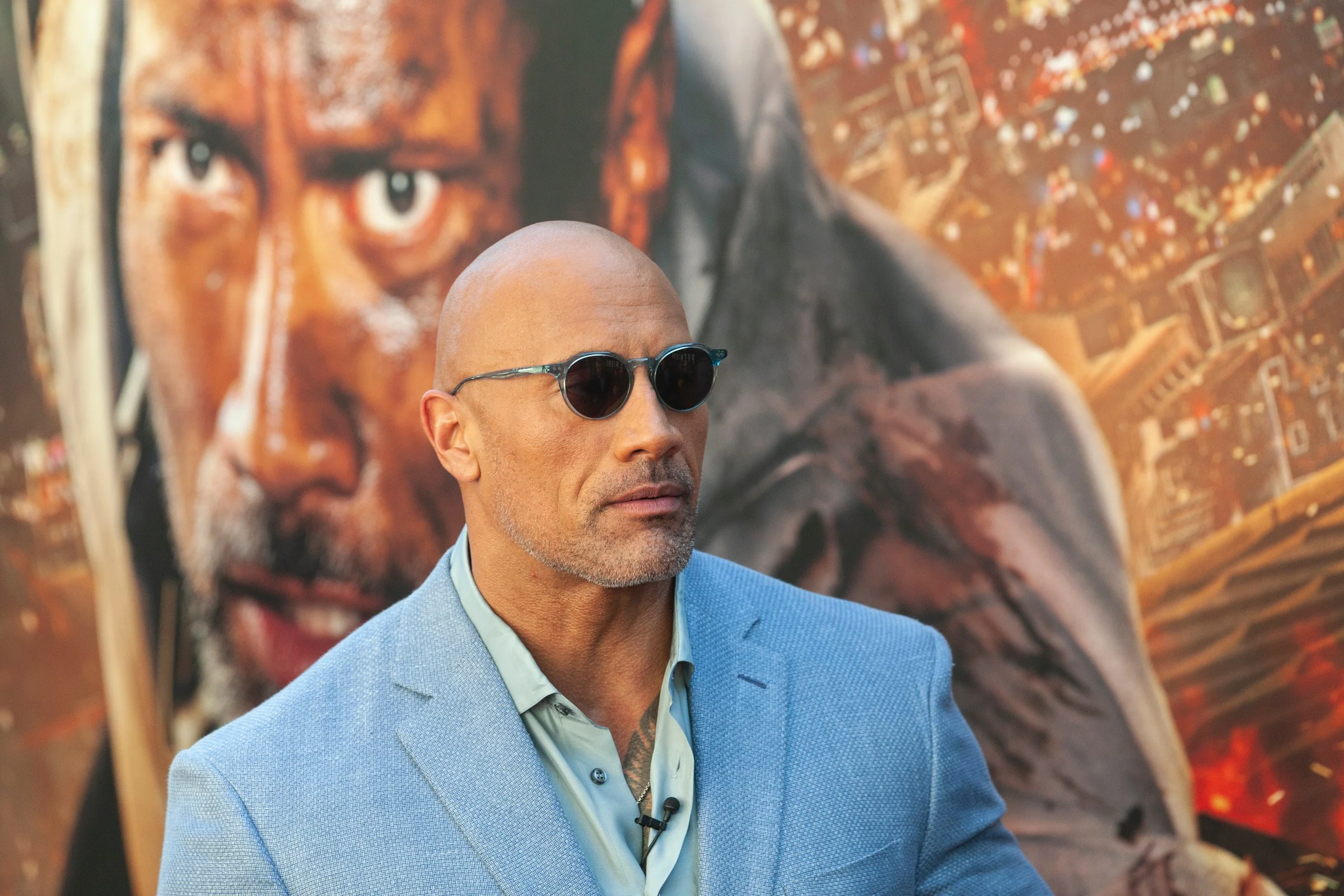 O Mata E Lua Two Eyes tattoo by Dwayne Rock Johnson decoded