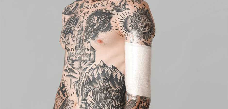 Patchwork Tattoo Style