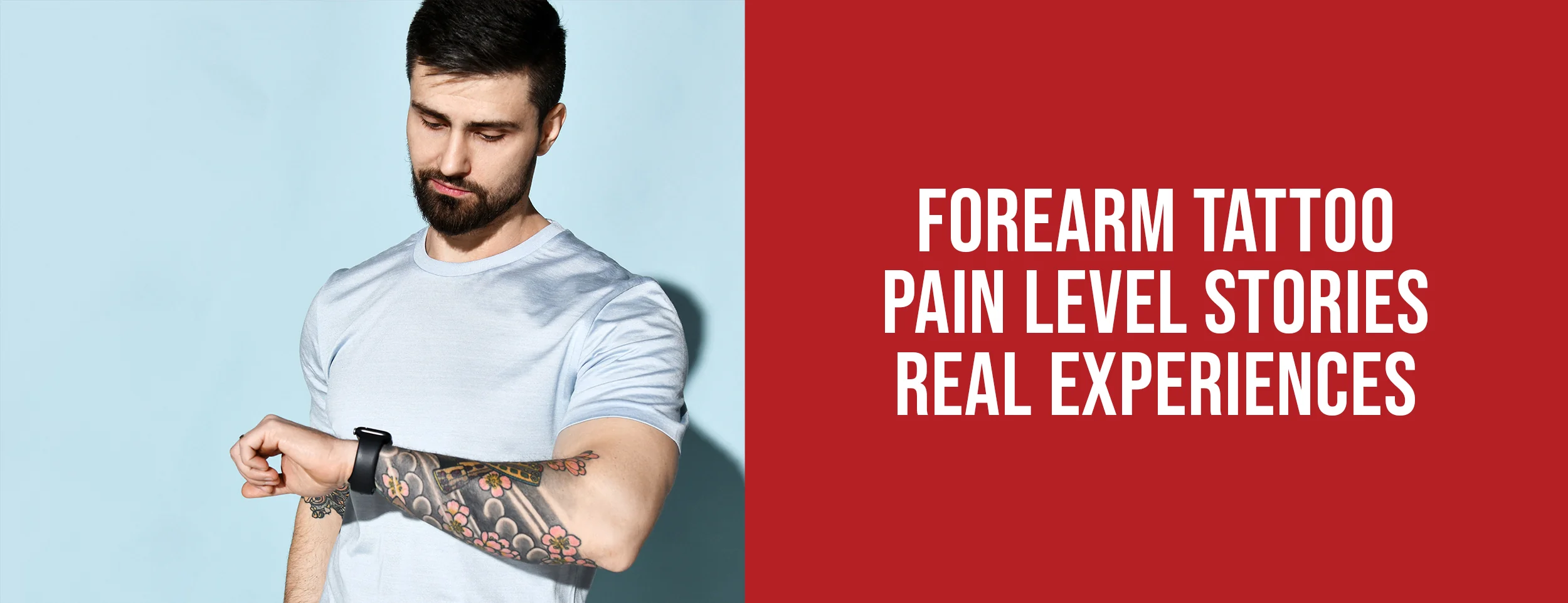 Real-life experiences with forearm tattoo pain levels