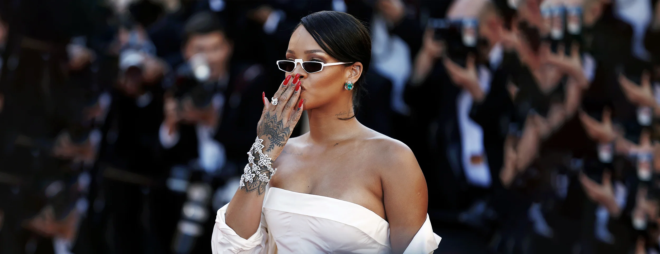 Rihanna is the sexiest celebrity tattooed female