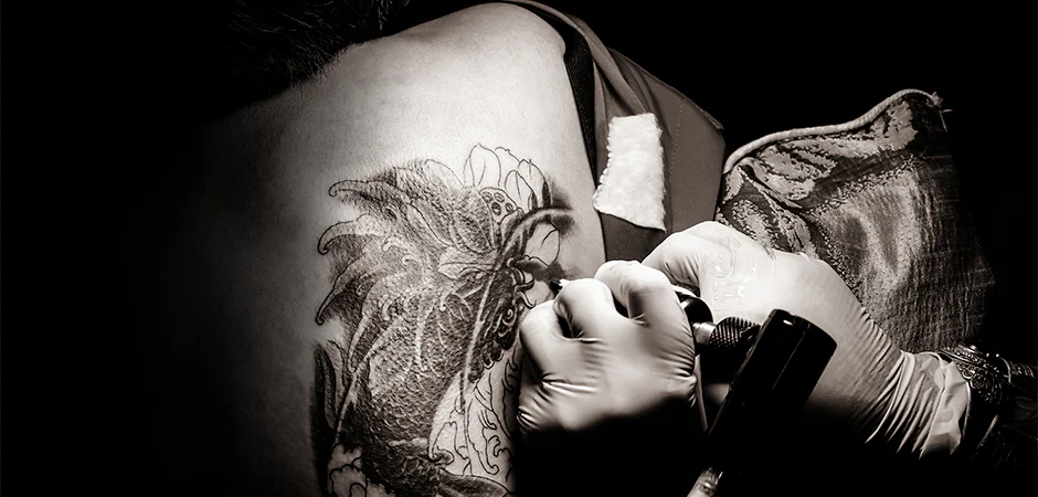 Small Tattoos on Black Skin