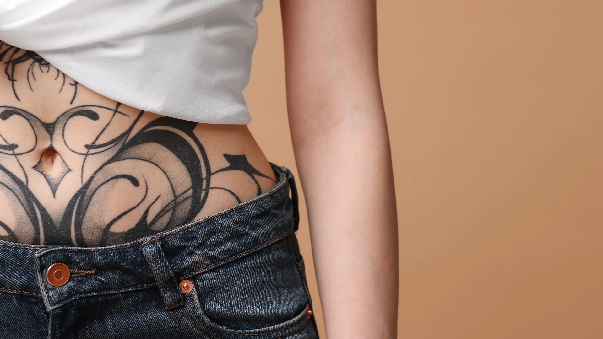Stomach Tattoos are least painful