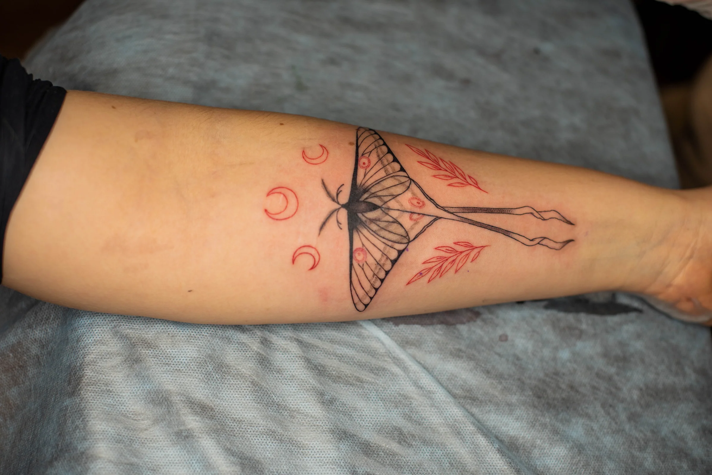 Subtle Wrist Pisces Tattoo