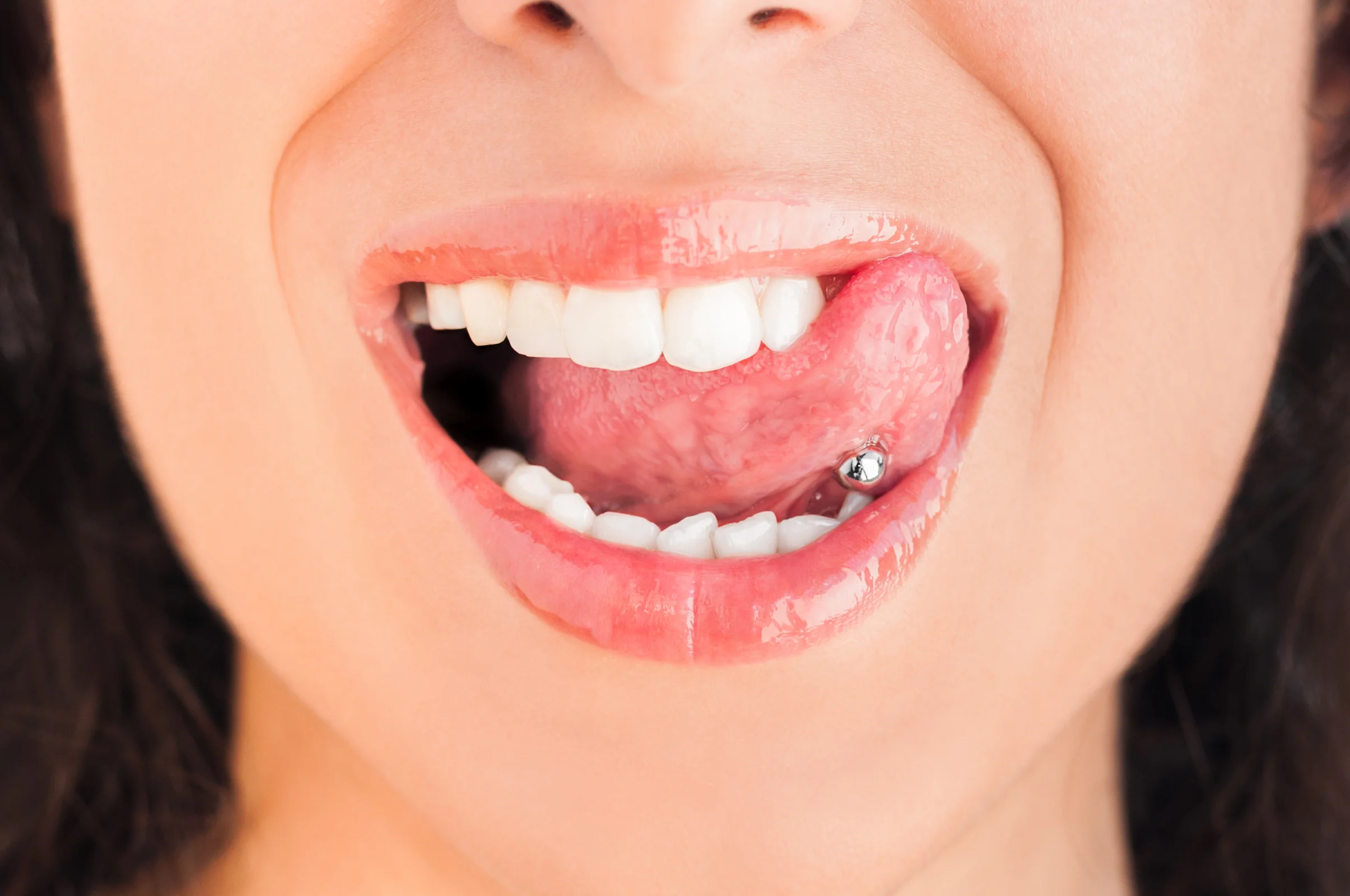 Teeth Ruining from Tongue Piercing Type of Jewelry Used Factors