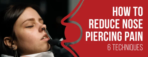 The best way to reduce the pain associated with nose piercings