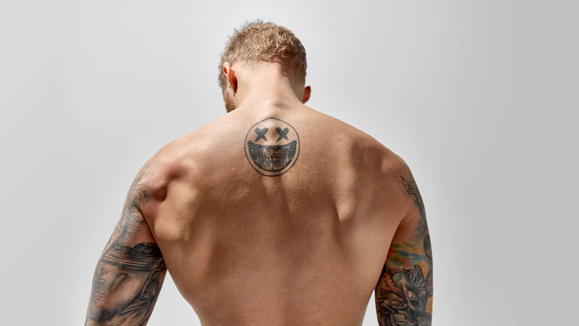 Upper Back Tattoos are least painful