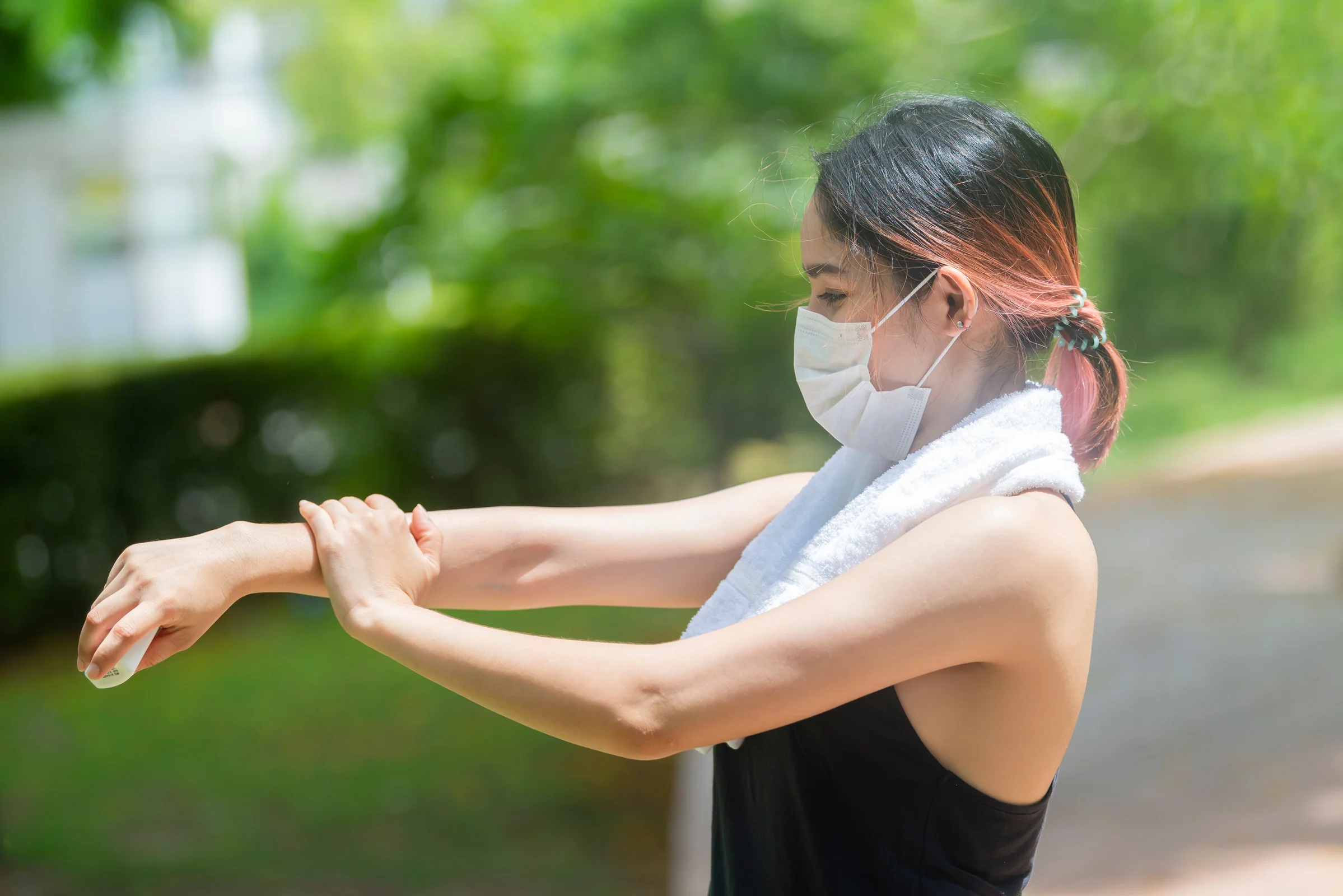 Apply sunburn care to the affected area