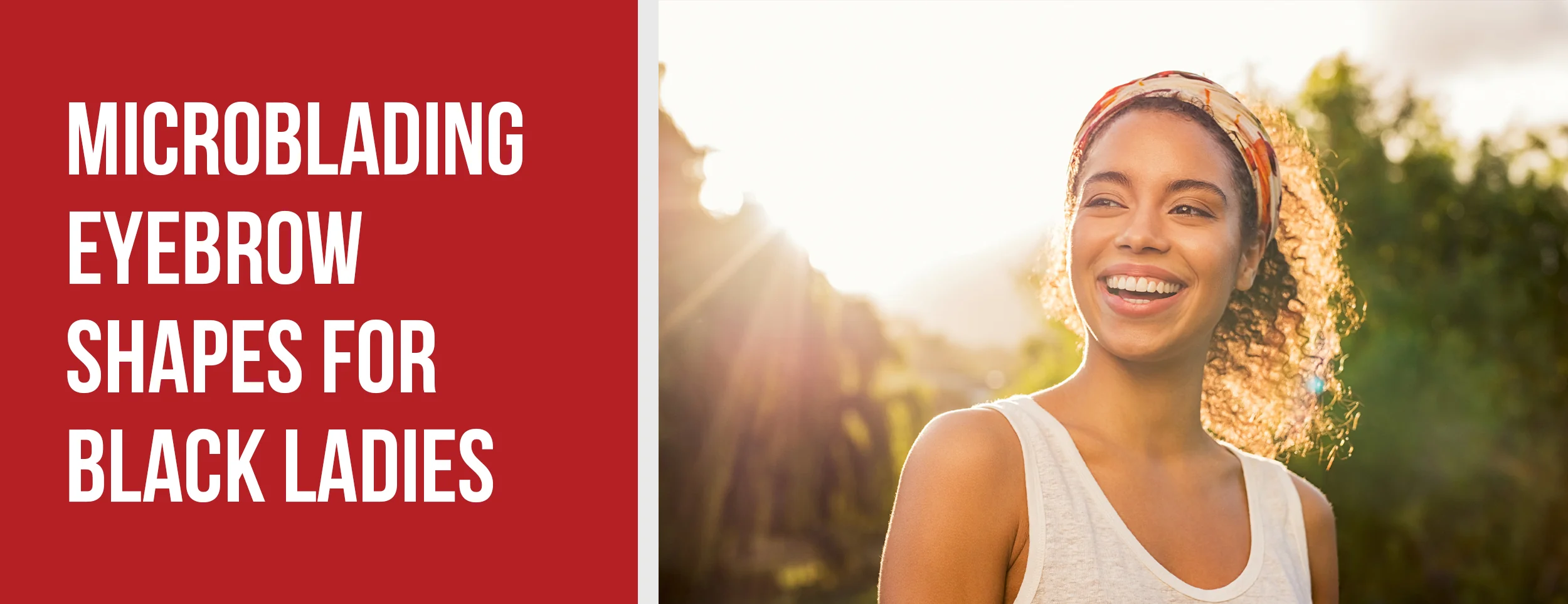 Black Women's Microblading Eyebrows