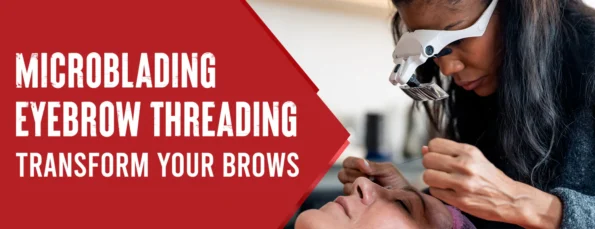Eyebrow Threading With Microblading