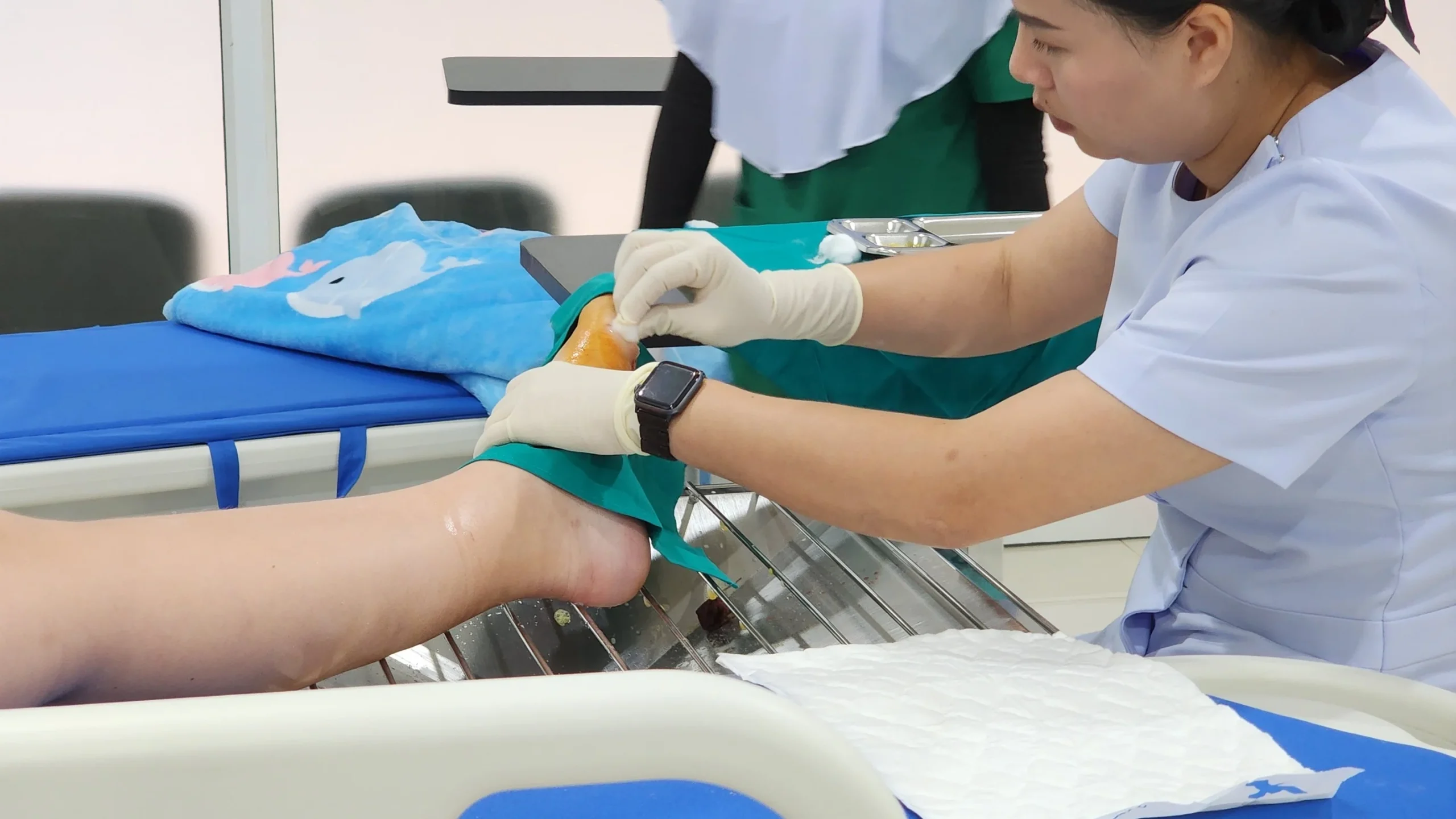 Harnessing the power of knowledge by disinfecting wounds