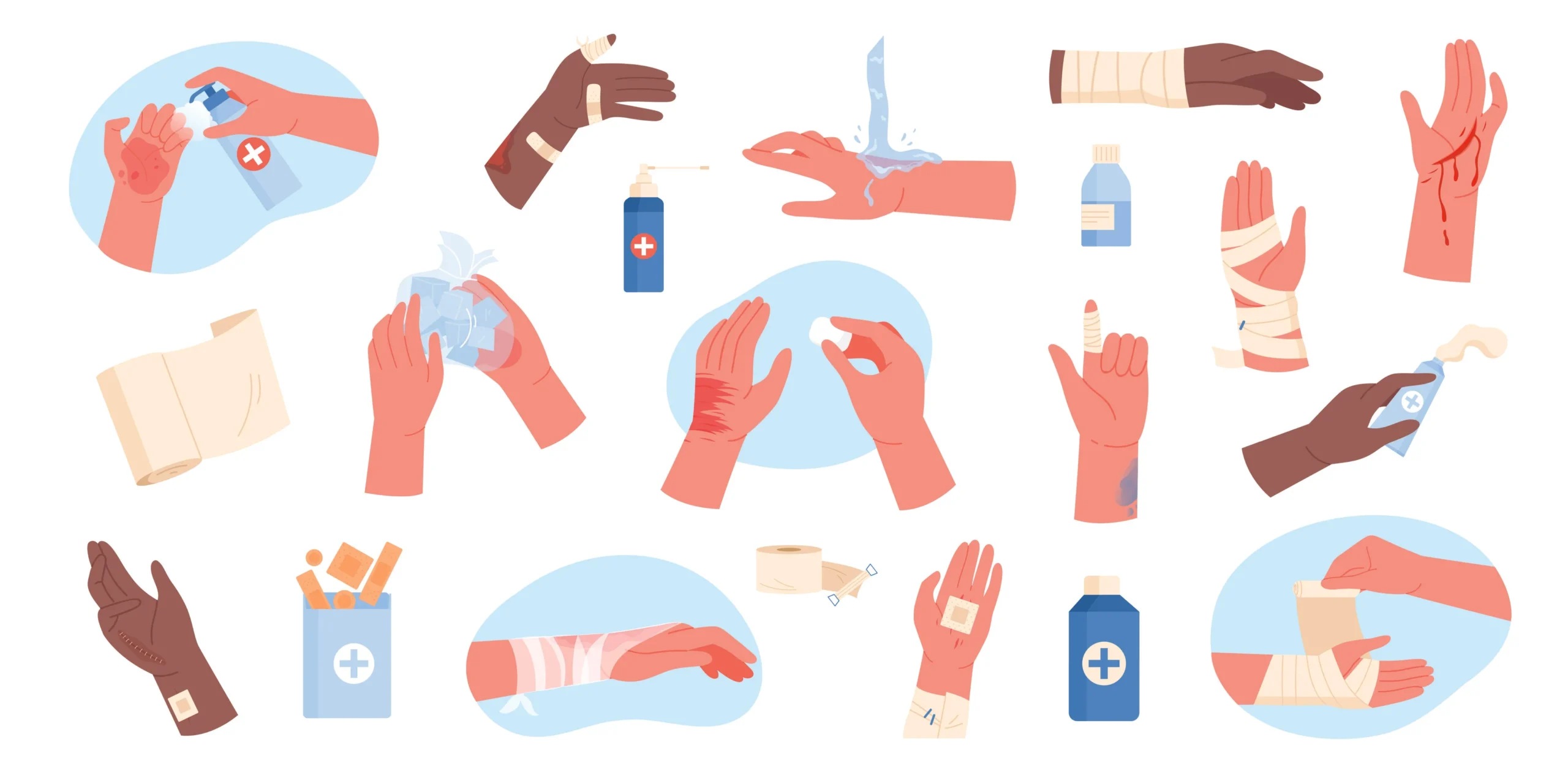 Open wound disinfectants are a necessary part of wound care