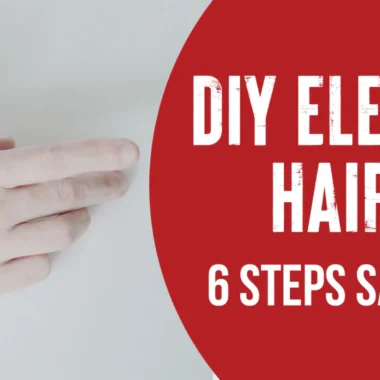 DIY Electrolysis Hair Removal: 6 Steps [Safe DIY Method]