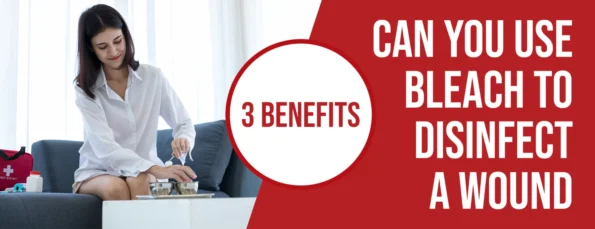 The use of bleach for wound disinfection is safe and effective