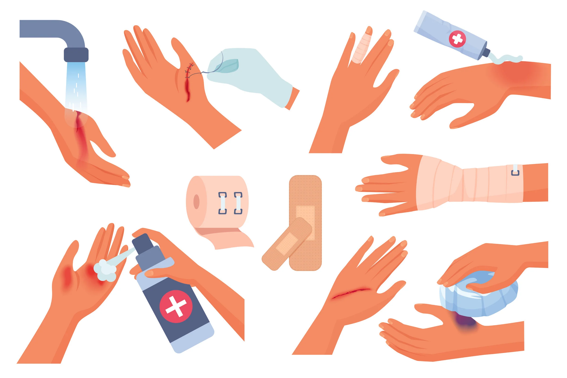 Tips and precautions for Home Wound Disinfection