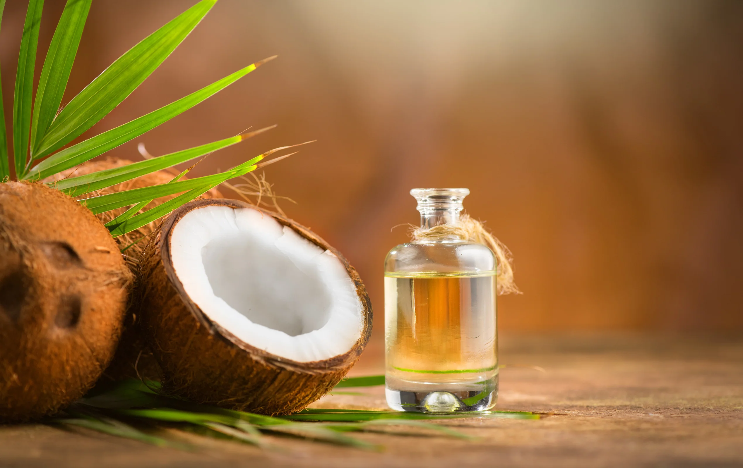 Home remedies for diabetic wounds, Coconut Oil Massage
