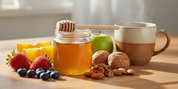 Daily honey intake for natural libido support
