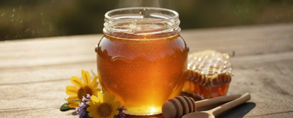Dark honey in minerals and antioxidants
