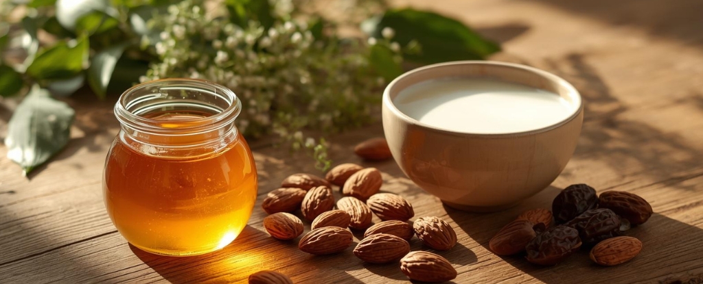 Raw honey and milk nutrients for sexual wellness