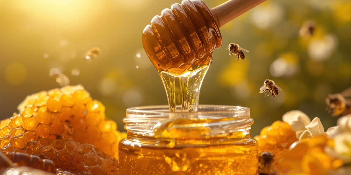 Raw honey for energy support and sex drive