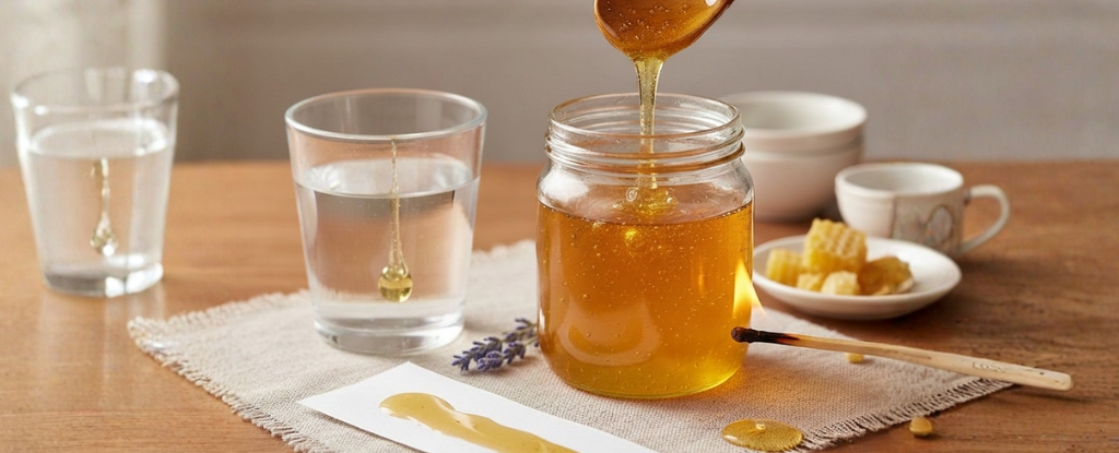 Simple tests to check honey purity