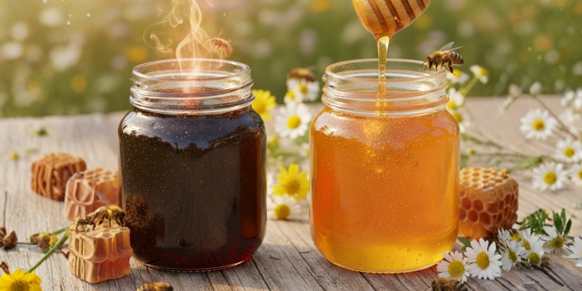 black honey vs regular honey comparison