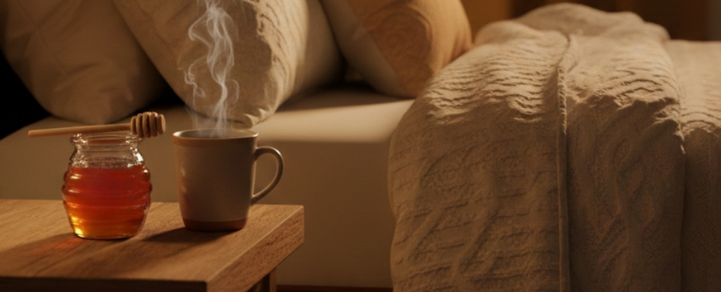 raw honey for better rest