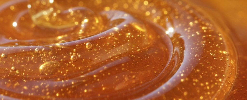 regular golden honey texture