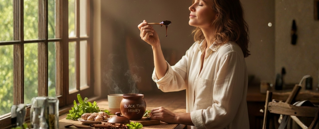 women use Black Thai honey daily