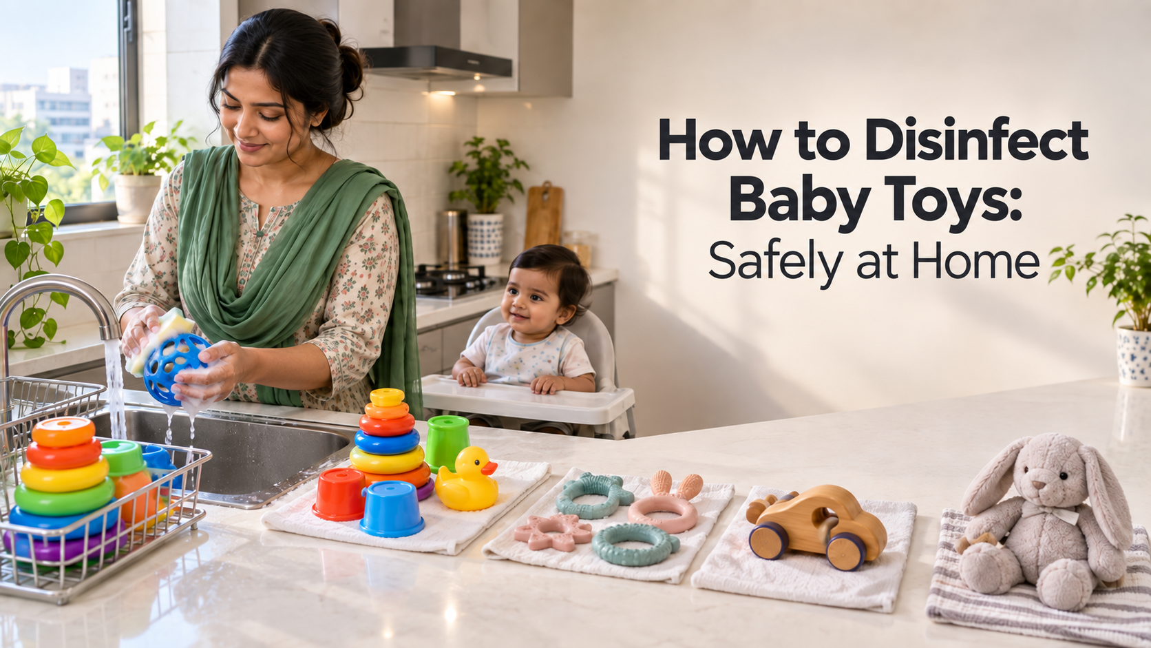 How to Disinfect Baby Toys: Safely at Home